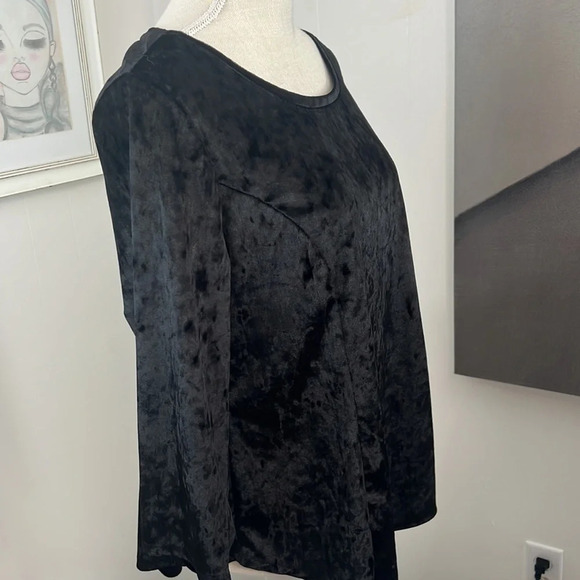 Dressbarn NWT Black Blouse Size Large - Picture 6 of 12